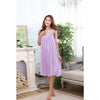 Image of 2019 New Ladies Silk Sleepwear Summer Nightgown Sexy Lingerie Pink Nightdress for Women Satin Sleep Shirts Chemise Night Dress