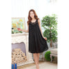 Image of 2019 New Ladies Silk Sleepwear Summer Nightgown Sexy Lingerie Pink Nightdress for Women Satin Sleep Shirts Chemise Night Dress