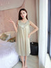 Image of 2019 New Ladies Silk Sleepwear Summer Nightgown Sexy Lingerie Pink Nightdress for Women Satin Sleep Shirts Chemise Night Dress