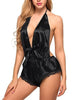 Image of 2019 Plus Size Women Sexy Lingerie Lace Babydoll Chemise Porno Sex Underwear erotic Dress Female Backless Babydoll Nightwear