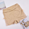 Image of 2019 Safety Short Pants Super Elastic 4 Colors Seamless Sexy Lace Bow Under Anti Emptied Boyshorts Skirts High Waist Panties