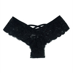 2019 Sexy Black Lace Bikini Shorts Surfing Swimwear Swimming G-String Briefs Panty Bikini Bottom Brazilian Thong maillot de bain