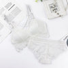 Image of 2019 Sexy Lace Bra Sets Women Seamless Embroidery Bralette Wireless Breathable Underwear Lingerie Set
