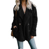 Image of 2019 Winter Faux Fur Coat Women Autumn Oversized Outerwear Female Overcoat Thick Warm Ladies Teddy Bear Coat Winter Coats