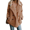 Image of 2019 Winter Faux Fur Coat Women Autumn Oversized Outerwear Female Overcoat Thick Warm Ladies Teddy Bear Coat Winter Coats