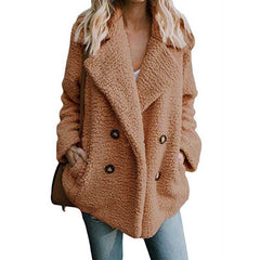 2019 Winter Faux Fur Coat Women Autumn Oversized Outerwear Female Overcoat Thick Warm Ladies Teddy Bear Coat Winter Coats