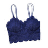 Image of 2019 Women Sexy Lingerie Corset Lace Floral Bralette Padded Bra Camis Underwear Wire Free Sheer Lace Bra Crop Tops Brassiere x
