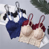 Image of 2019 Women Sexy Lingerie Lace Floral Bralette Bra Tank Camis Underwear Lace Bra Crop Tops Brassiere