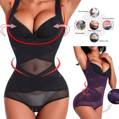 2019 Women Slimming Body Shaper Waist Trainer Underbust Underwear Solid Ladies Strap Bodysuits Corset Shapewear