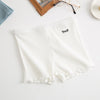 Image of 2020 high waist safety short pants breathable underwear knickers sexy lace shorts under skirt casual panties boyshort