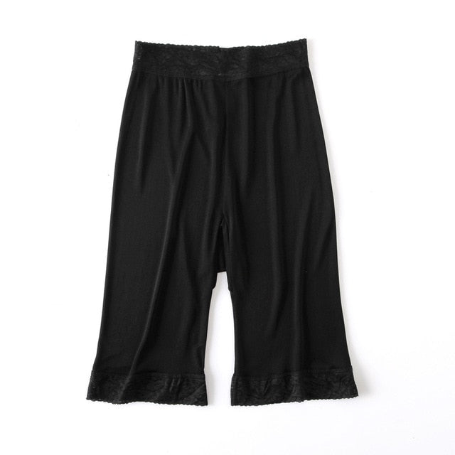 2020 women safety female short pants silk mid waist sexy solid breathable boyshorts panties for ladies boxer