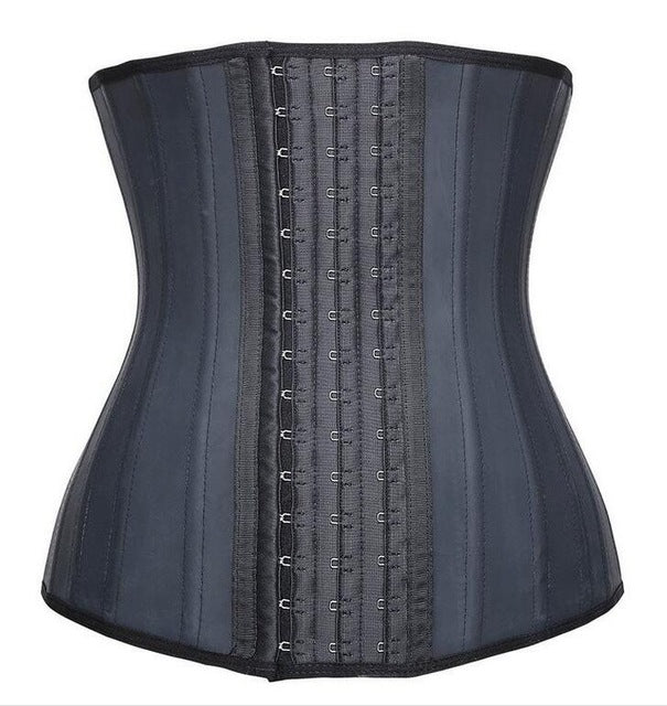 Black/Beige Fitness Fat Burning Girdle Belt Sexy Women Body Waist Trainer Shapers Underbust Belt Corset Faja Shapewear  (2)