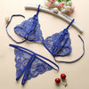 Image of 2Pcs Lingerie Set Women Lace Bralettes Sexy Strappy Push Up Bra Panty Set Sexy Lingerie Hot Erotic Underwear Porno Femme Bra Set