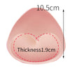 Image of 2pcs 1pair Sexy Bikini Padding Insert Removeable Women's Bra Pads Breast Enhancer Chest Push Up Cups for Swimsuits Padding