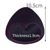 Image of 2pcs 1pair Sponge Bra Pads Push Up Breast Enhancer Removeable Bra Padding Inserts Cups for Women Girls Swimsuit Bikini Padding