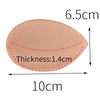Image of 2pcs 1pair Useful Breast Bra Bikini Inserts Chest Pad for Women Swimsuit Padding Inserts Sponge Foam Bra Pads Chest Cups Summer