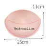 Image of 2pcs 1pair Useful Breast Bra Bikini Inserts Chest Pad for Women Swimsuit Padding Inserts Sponge Foam Bra Pads Chest Cups Summer