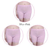Image of 3 Pieces/Set Women Boxer Female Boyshort Lace Mid-Round Short Pants Comfortable Black Boyshort