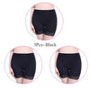 Image of 3 Pieces/Set Women Boxer Female Boyshort Lace Mid-Round Short Pants Comfortable Black Boyshort