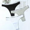 Image of 3Pcs/Lot Women's Cotton G-String Thong Panties String Underwear Women Briefs Sexy Lingerie Pants Intimate Ladies Letter Low-Rise