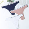 Image of 3Pcs/Lot Women's Cotton G-String Thong Panties String Underwear Women Briefs Sexy Lingerie Pants Intimate Ladies Letter Low-Rise