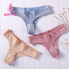 Image of 3Pcs/Lot Women's Cotton G-String Thong Panties String Underwear Women Briefs Sexy Lingerie Pants Intimate Ladies Letter Low-Rise