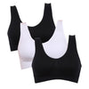 Image of 3pcs/set Sexy Bra with Pads Seamless Push Up Plus Size XXXL Underwear Wireless Comfortable Active Bra 2019