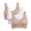 Image of 3pcs/set Sexy Bra with Pads Seamless Push Up Plus Size XXXL Underwear Wireless Comfortable Active Bra 2019