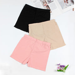 4 PCS Plus Size XL XXL XXXL Women Safety Short Pants Seamless Cotton Boyshorts Boxer Femme Hot Summer Briefs Panties Underwear