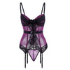 Image of 6XL Sexy Lingerie Steampunk Steel Boned Gothic Lace Sexy Body Bustier Overbust Corset Women Black Waist Cincher Corsets Dress