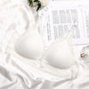 Image of A B Cup Bra Lace Wireless Bras For Women Sexy Push Up Bra Front Closure Bralette Wire Free Female Lingerie Soft Ladies Underwear