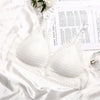 Image of AB Cup Lace Bras for Women Bralette Sexy Underwear Lingerie Super Push Up Bra Front Closure Brassiere Girl Minimizer Deep V