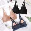 Image of AB Cup Lace Bras for Women Bralette Sexy Underwear Lingerie Super Push Up Bra Front Closure Brassiere Girl Minimizer Deep V