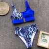 Image of AIUJXK New 2019 Summer Leopard Neon Biquini Women Lingerie 2 Piece Swimsuit Summer Sexy High Waist Bra Set Ladies Underwear