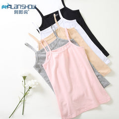 ALANSHOW Women 3pcs/lot ladies tank tops for women Combed cotton camisoles & tank women vest female vest for girls free shipping