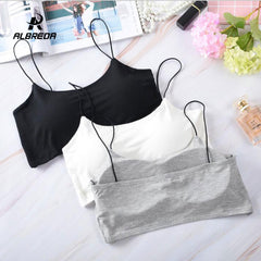 ALBREDA Women High-quality Fitness Yoga Sports Bra For Running Gym Padded Wire Shake proof Underwear Seamless Fitness Top Bras