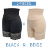 Image of Anti Chafing Safety Shorts Under Skirt Invisible Safe Pants Tummy Control Compression BoyShort Ladies Seamless Lace Underwear