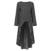 Image of Asymmetrical Tunic Tops Women's Blouse Spring Chemise 2019 ZANZEA Pleated Long Sleeve Shirt Female Swallowtail Blusas Oversized