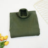 Image of Autumn Winter Women Knitted Dress Turtleneck Sweater Dresses Lady Slim Bodycon Long Sleeve Bottoming Dress Vestidos PP021
