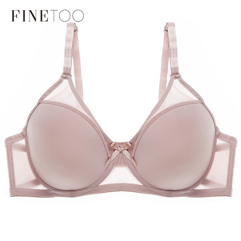 B C Cup Seamless Bra Fashion 6 Colors Bras For Women Summer Thin Underwear Underwire Brassiere Sexy Women's Intimates Female Bra