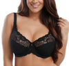 Image of BAICLOTHING Womens Full Coverage Non padded Underwire Minimizer Lace Sheer U/W Bra Lingerie for Women 34 36 38 40 44 DD DDD F G