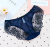 Image of BEFORW Seamless Lace Sexy Net Yarn Panties Low waist within Temptation Underwear Women Lace Embroidery Transparent Panties