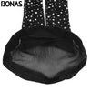 Image of BONAS Summer Diamond Pantyhose Women Sexy Shiny Tights Rhinestone Mesh Nylon Stockings Glow In The Dark Fishnets Collant Femme