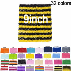 Baby Girl 9Inch Crochet Tutu Tube Tops Chest Wrap Wide Crochet Tops for DIY Tutu Dress Supplier