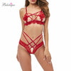 Image of Bikitique Erotic transparent Bra Lingerie Porno Women Open Bra Open Crotch Thong Panties Sexy Lingerie Set Sexy underwear Women