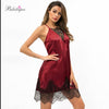 Image of Bikitique Women Temptation Lingerie Porno Ultra Lace Honeymoon Nightgown Homewear Sleepwear Women Erotic Sexy Lingerie underwear