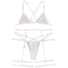 Image of Black Harness Polka Dot Garter Sexy Women Transparent Lingerie Set 2019 Summer See Through Ladies Bra And Underwear Set 30NOV6