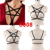 Image of Body Harness Bra For  Women Fetish Chest Bondage Lingerie Erotic Cage Bra Gothic Garter Belt