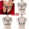 Image of Body Harness Bra For  Women Fetish Chest Bondage Lingerie Erotic Cage Bra Gothic Garter Belt