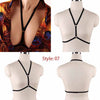 Image of Body Harness Bra For  Women Fetish Chest Bondage Lingerie Erotic Cage Bra Gothic Garter Belt